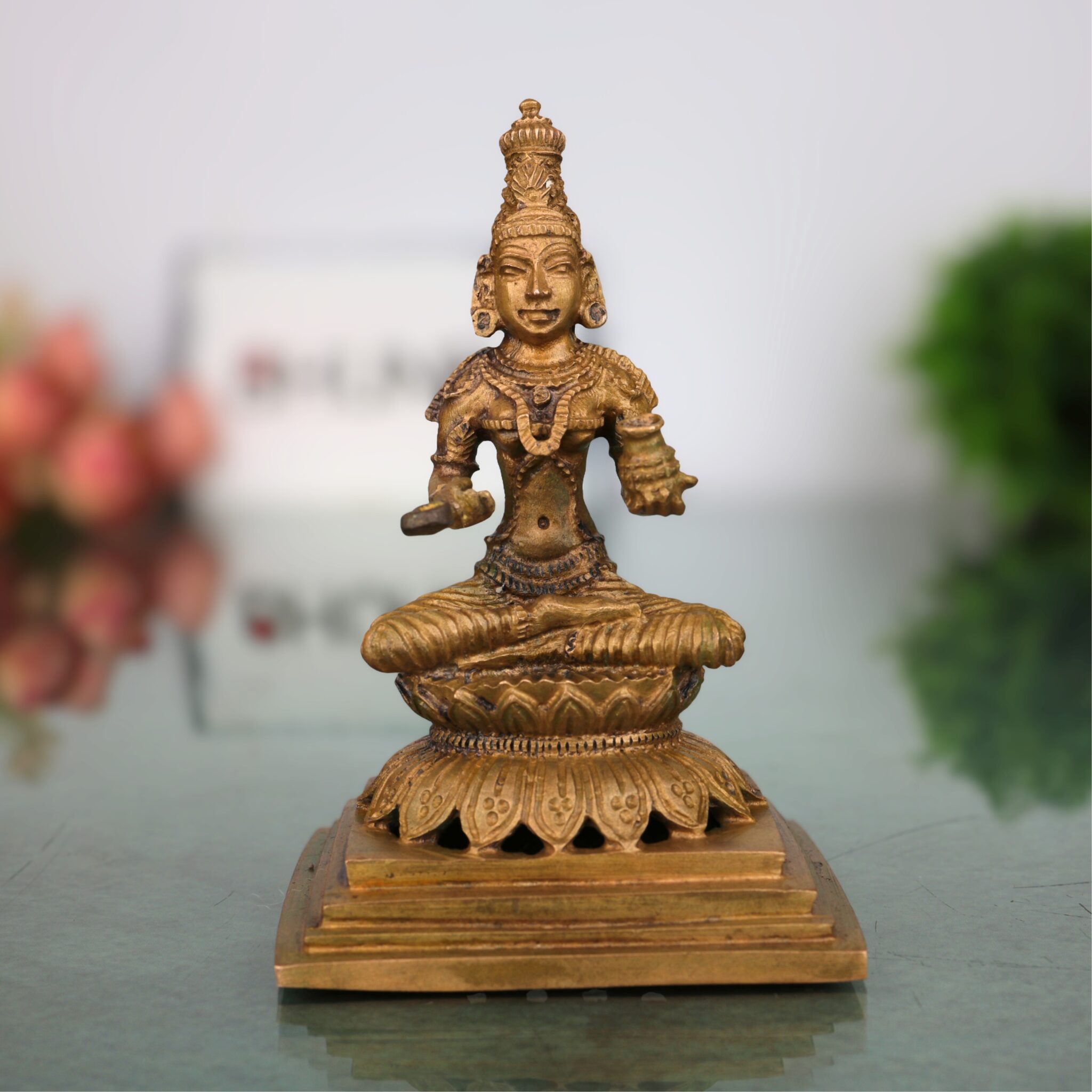 Handcrafted Bronze Annapurna Idol