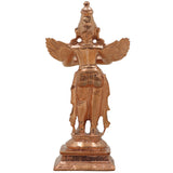 Handmade Panchaloha Garuda Dev Idol – Bronze Vishnu Vahana Murti | Suparna, Garuda Swamy, Khageshwara Sculpture for Temple & Home Décor,Gold, 4 Inch, 1 Piece