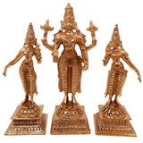 Vishnu with Sridevi Bhudevi