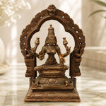 Bronze Mahalakshmi Idol Sri Lakshmi Devi Murti 