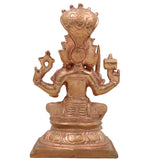 Handcrafted Bronze Mariamman Idol – Samayapuram Karumari Amman | Panchaloha Grama Devata | South Indian Chola Art Sculpture,Gold, 6 Inch, 1 Piece