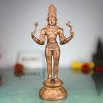 Handmade Bronze Shiva Idol Panchaloha Statue