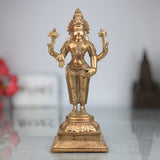 Handcrafted Bronze Vishnu Idol