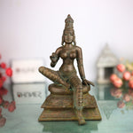 Handcrafted Bronze Parvati Idol
