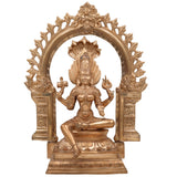 Handcrafted Bronze Mariamman Idol – Panchaloha Karumari Amman | Muthu Mariamman | Samayapuram Grama Devata Statue for Pooja & Temple Decor