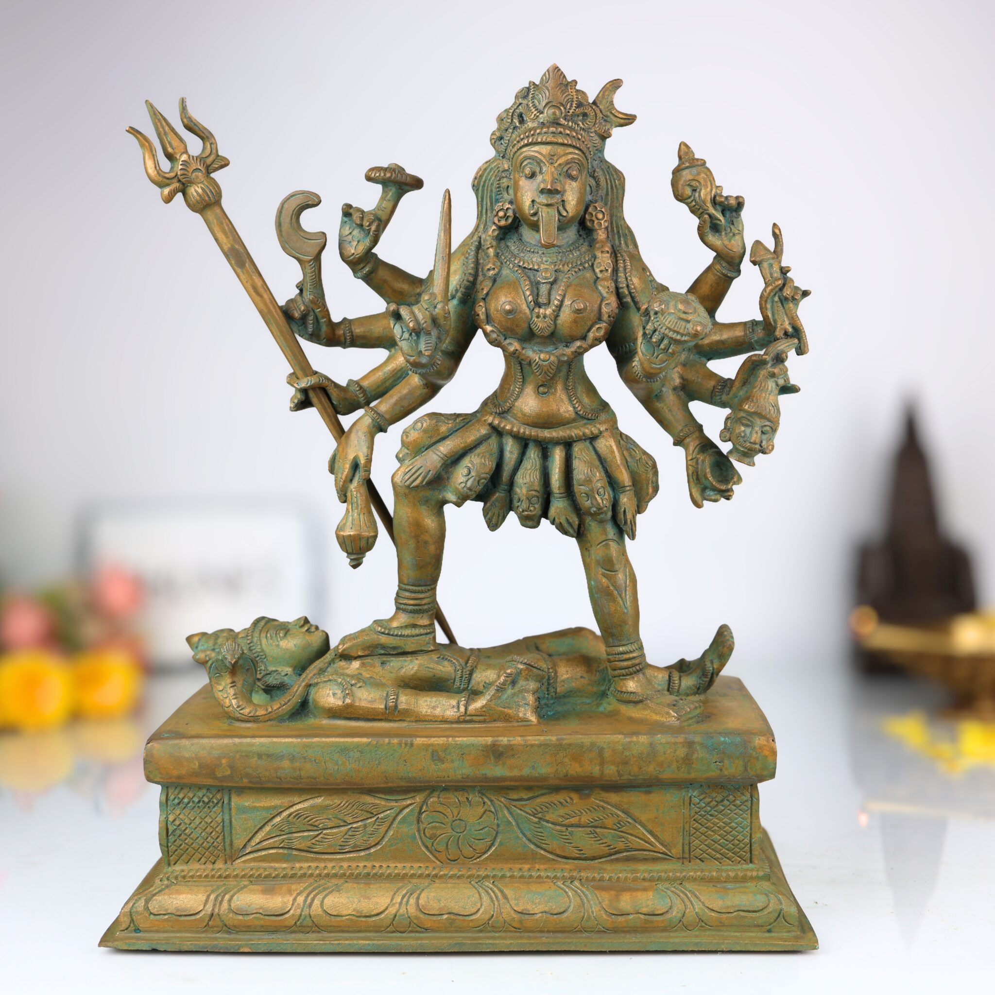 Bronze Mahakali Idol