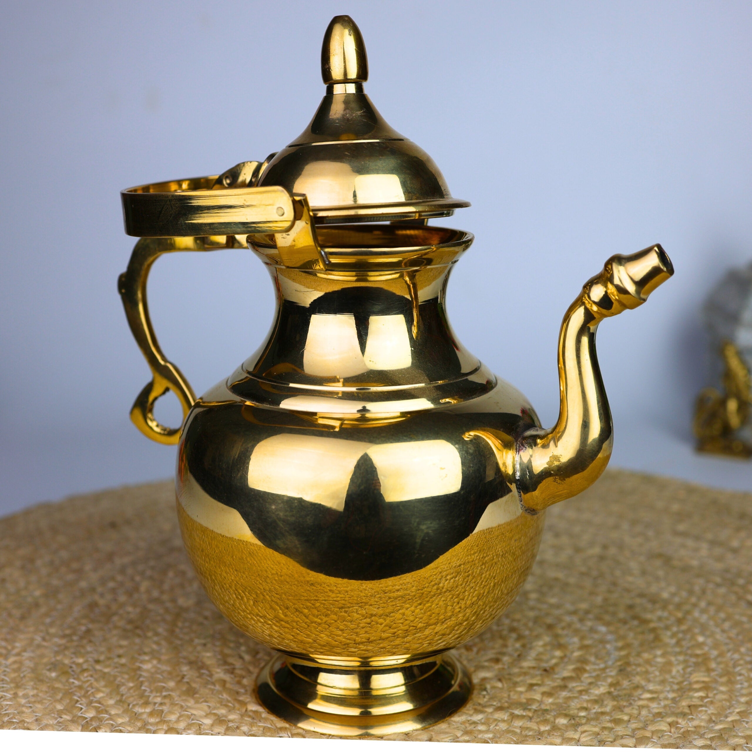 Brass Water Loota, Kamandal, Kalash, Jal Lota, Pooja Cambu, Lotiya, Stoup, Religious Kalash, Gangajali, Pooja Water Vessel