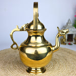 Brass Water Loota Kamandal with Gomukh, Kalash, Jal Lota, Pooja Cambu, Lotiya, Gangajali, Stoup
