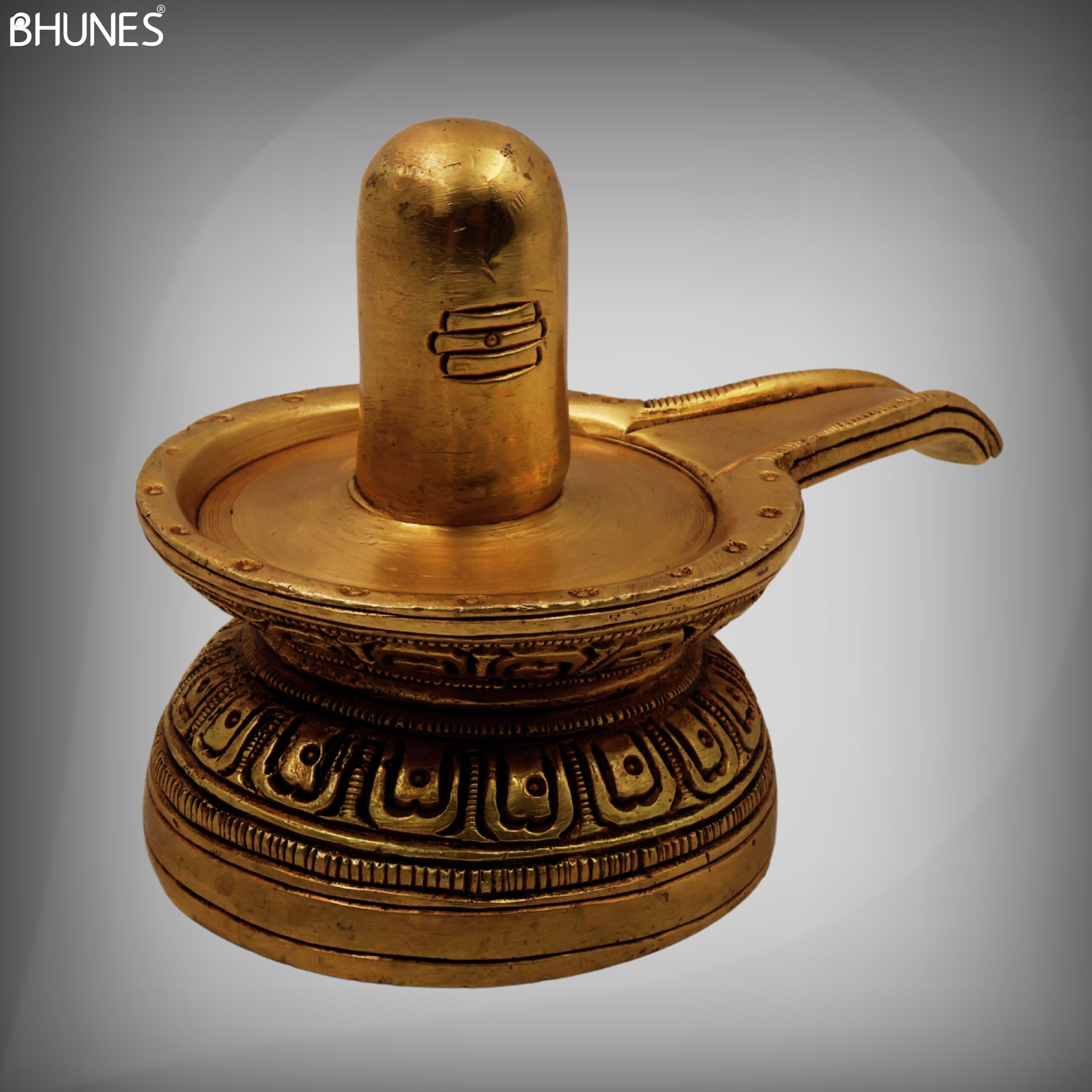 Handcrafted Brass Shiva Lingam Idol