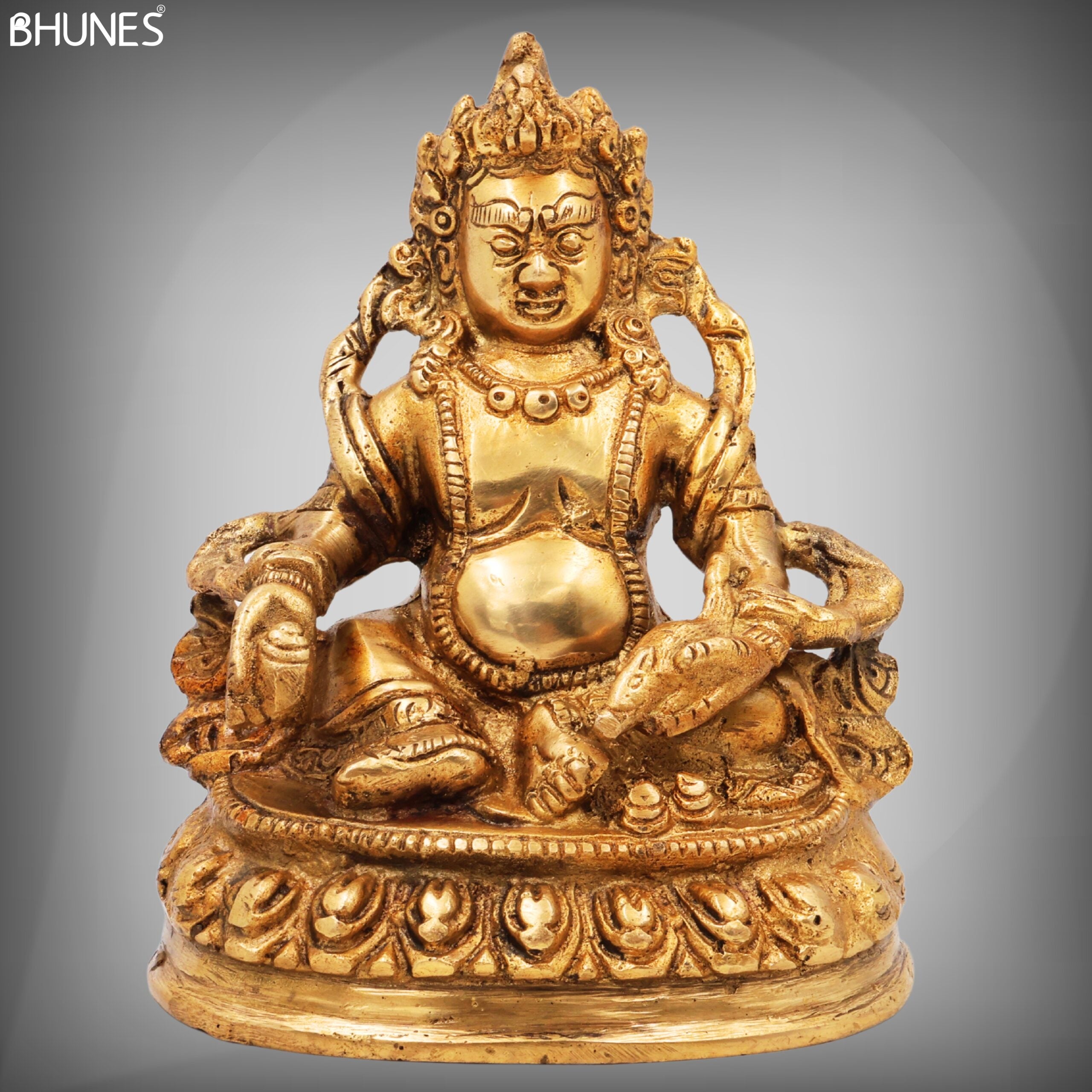 Nepali Brass Kubera Idol