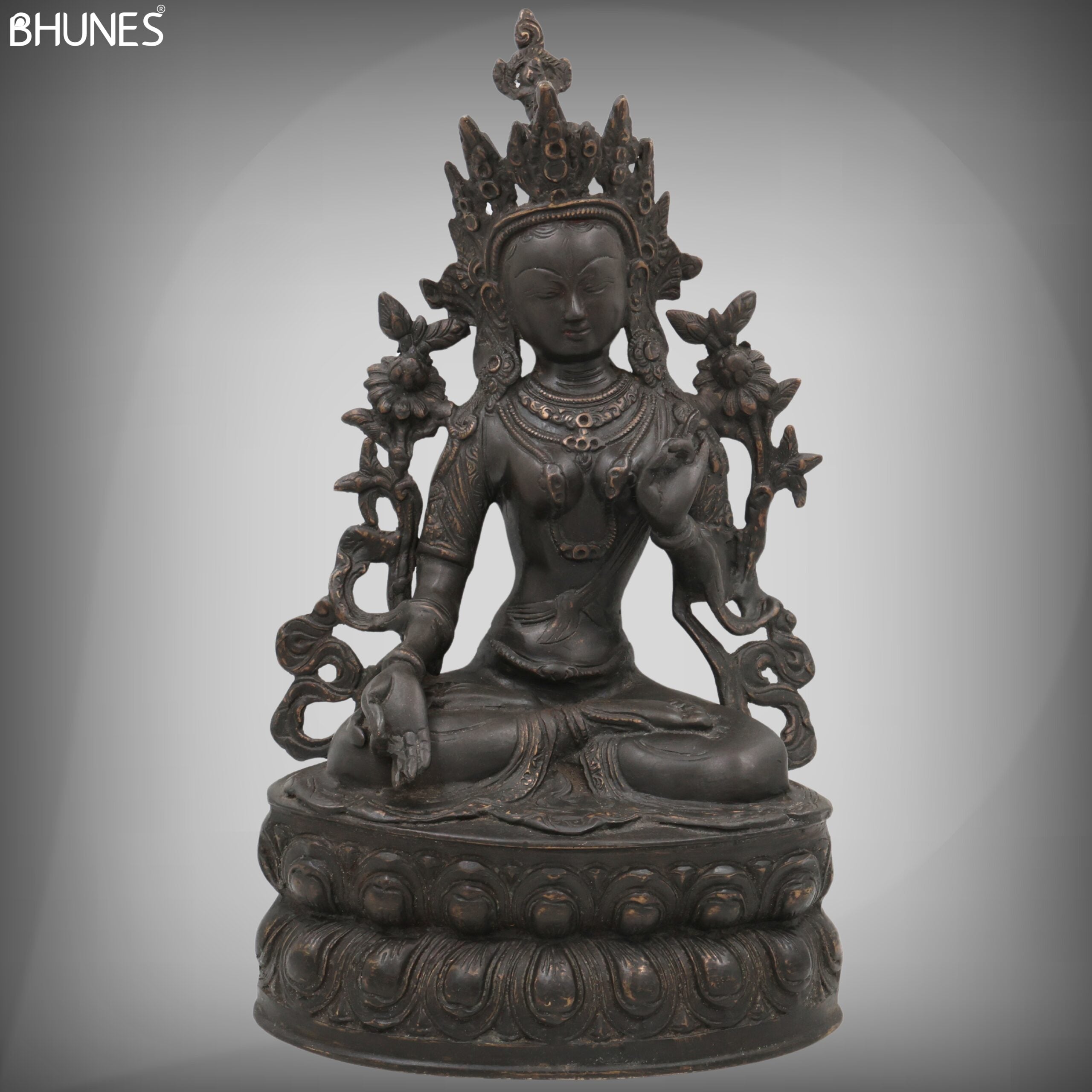 Tibetan Tara Maa Brass Idol