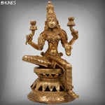 Brass Mahalakshmi Idol