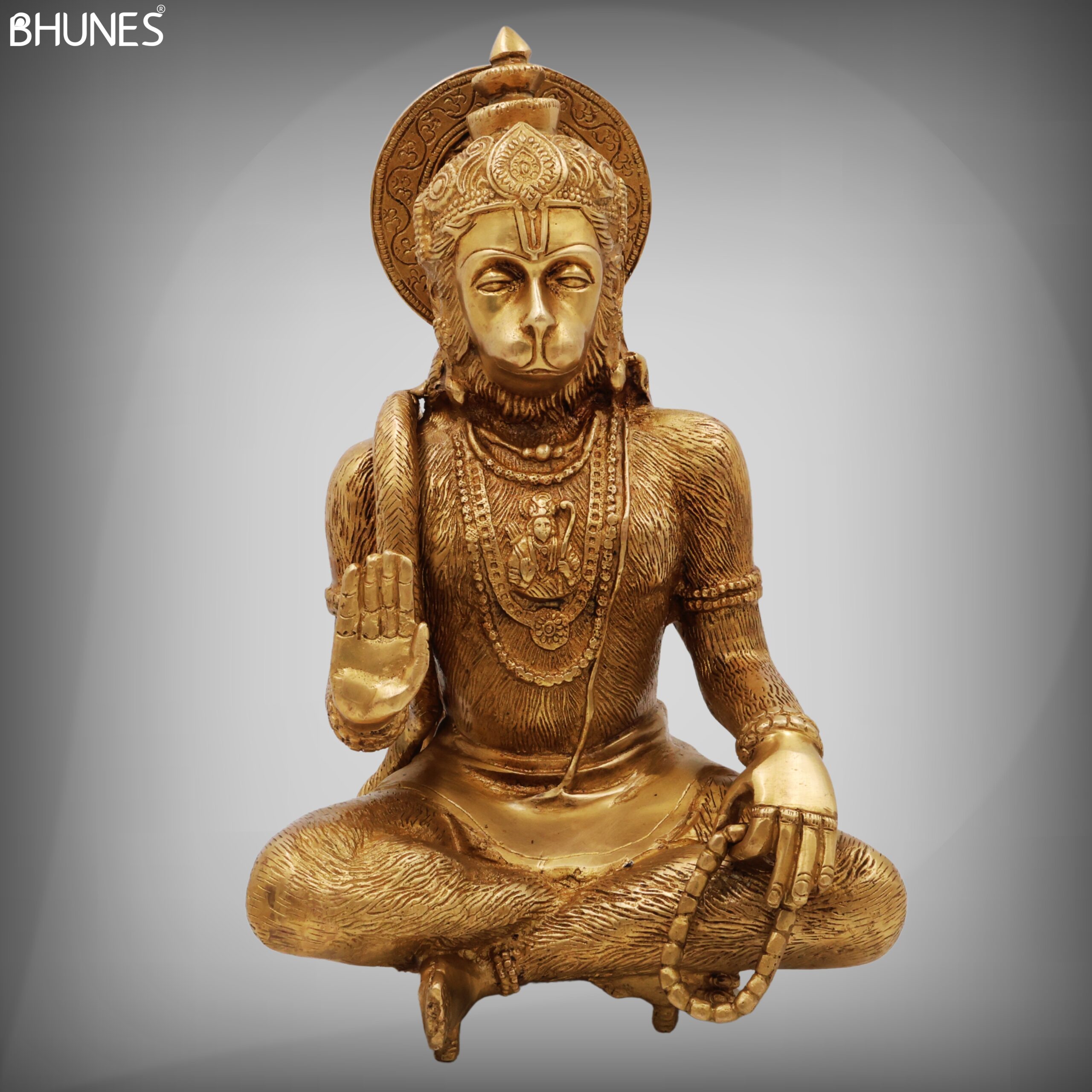 Brass Hanuman Idol