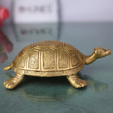 Brass Tortoise Idol | Kurma Avatar Figurine, Kachhua Statue for Vastu & Feng Shui, Long Life, Wealth, Harmony Decor