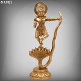 Brass Krishna Kaliya Mardan Idol