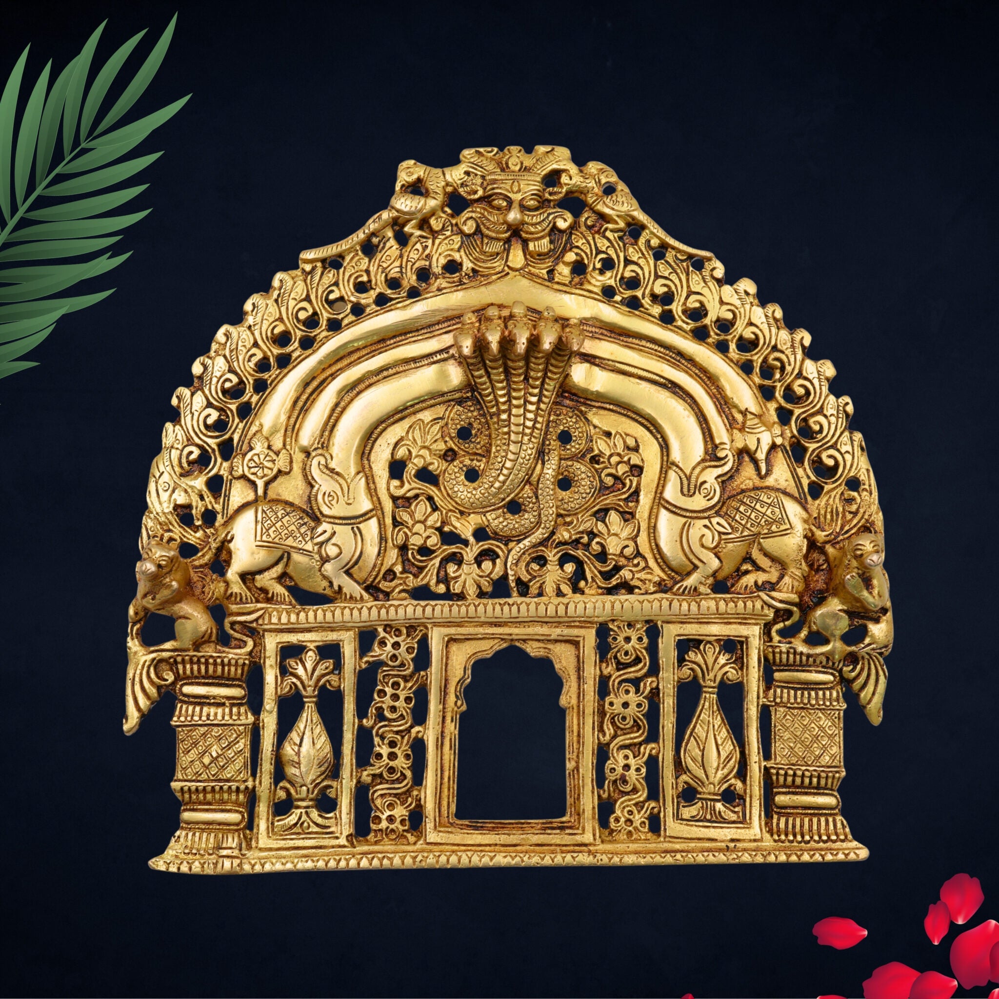 Brass Prabhavali Idol