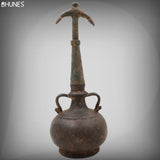 Brass 19Th Centuries Antique Oil Lamp, Antiques Diya, Deepam, Lamps, Deepa, Deepam For Home Decor