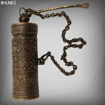 Brass Vintage Chunadani, Antique Betel Lime Paste Box, Chuna Dani, Limebox, Chuna Box