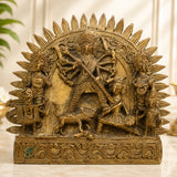 Brass Durga Idol