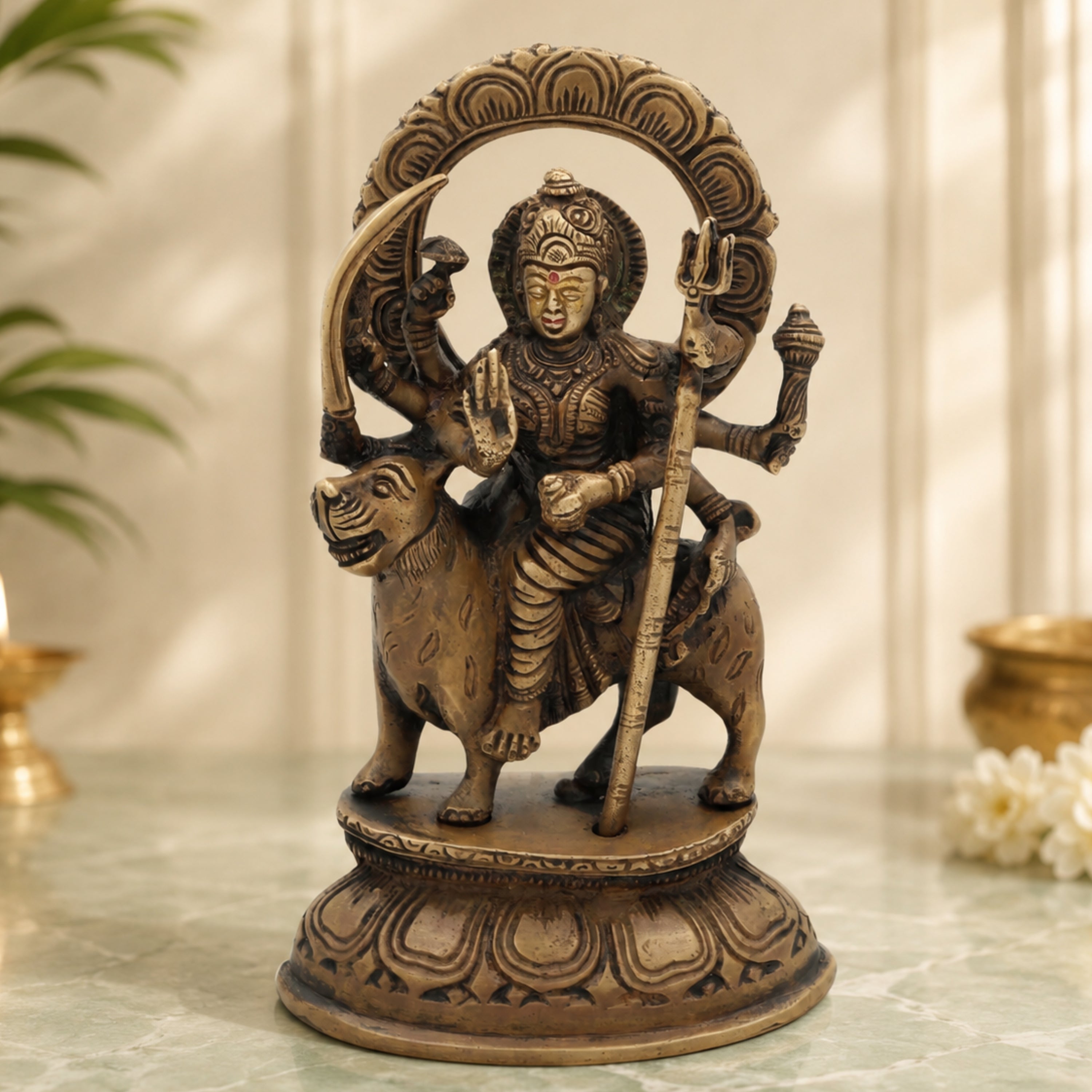 Durga idol