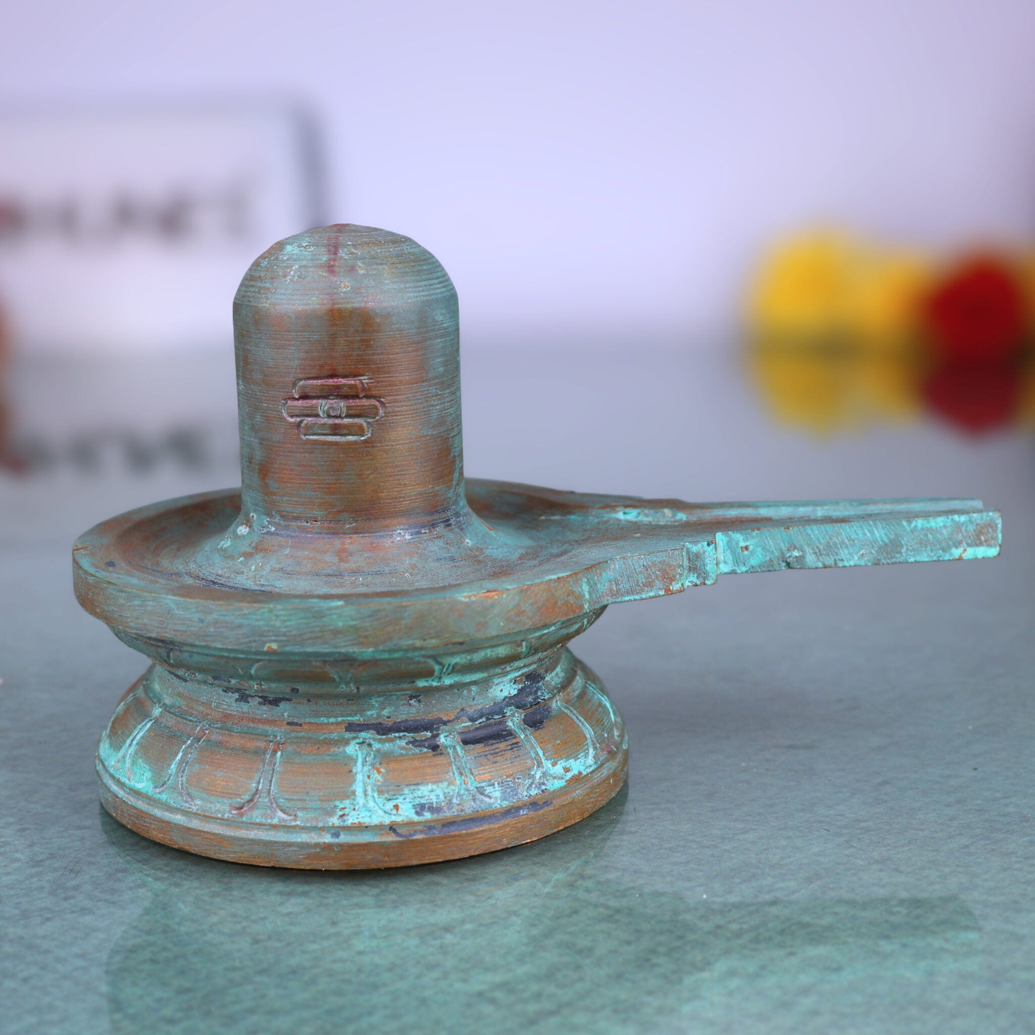 Panchaloha Shiva Lingam Idol