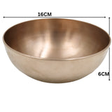 Bronz Handcrafted Bowl, Puja Katori for Rituals, Offerings & Spiritual Home Decor,Gold, 6.5 Inch, 1 Piece