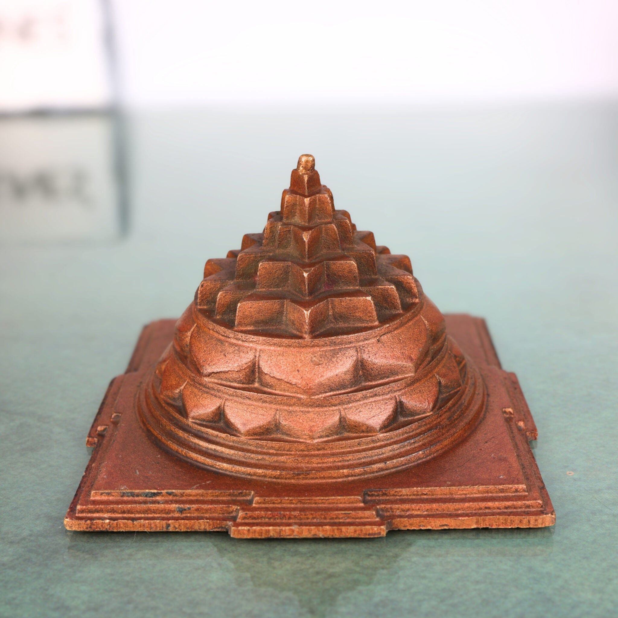 Bronze Panchaloha Shree Yantra