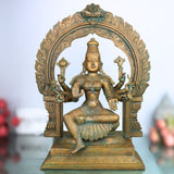Panchaloha Bhuvaneshwari Idol
