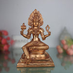 Handcrafted Bronze Mariamman Idol