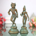 Bronze Vrishavahana Parvati Idol