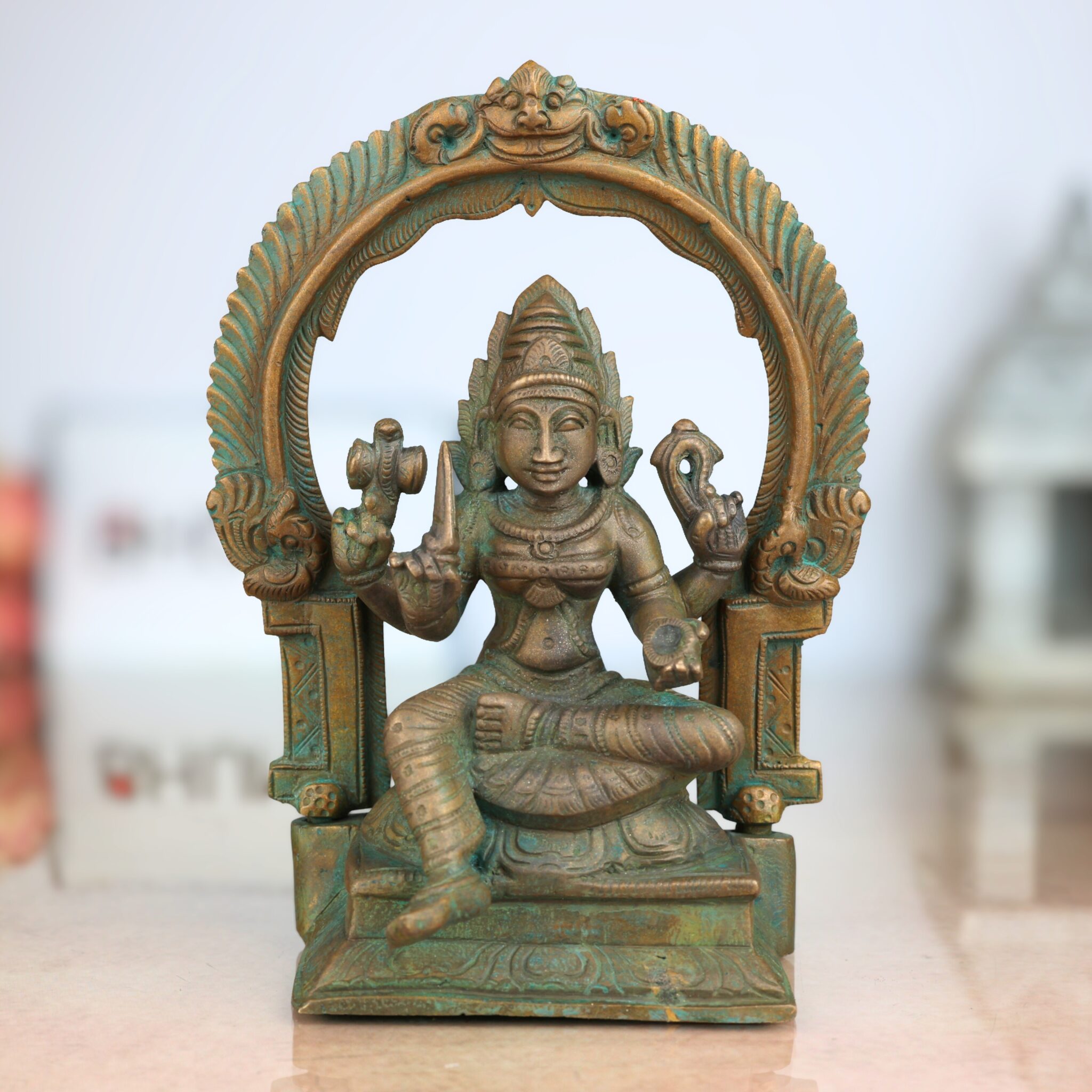 Bronze Panchaloha Mariamman Idol