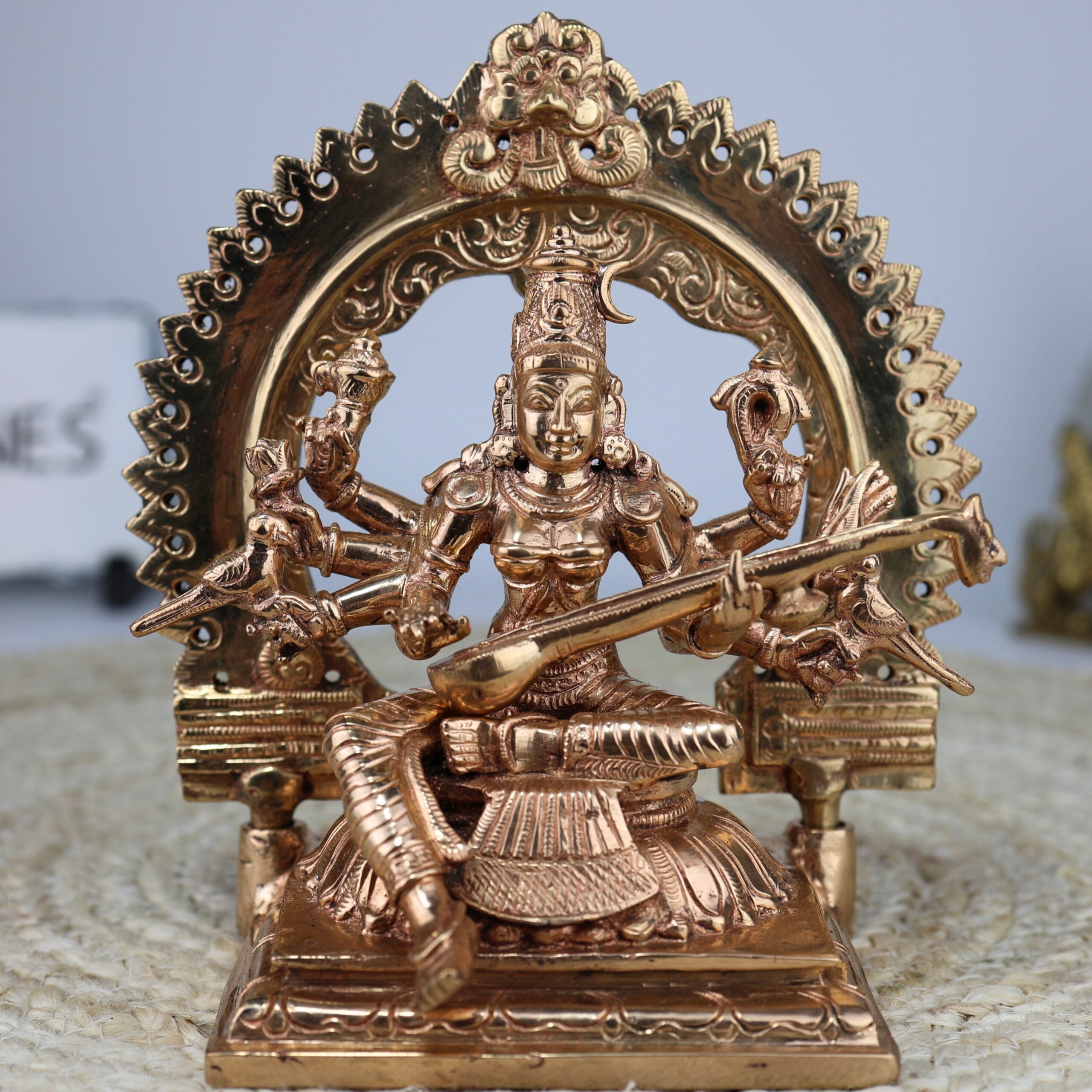 Bronze Raj Matangi Devi Idol