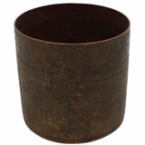 Bhunes Brass Antique Vintage Measuring Bowl – Traditional Handcrafted Dokra Bastar Bowl For Home & Collectors,Brown, 4 Inch, 1 Piece