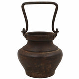 Bhunes Antique Brass Loota, Lota Poja Cambu, Water Loota, Jal Lota, Poja Cambu, Lotiya, Gangajali Stoup,Brown, 4.5 Inch, 1 Piece