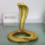Brass Snake Idol – Handcrafted Naga Raj Murti For Home Décor, Temple & Spiritual Protection