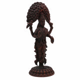 Copper Vasavi Kanyaka Parameshwari Idol | Kanyaka Parameswari Murti | Goddess Vasavi Statue for Pooja, Home Temple, Decor & Gifts | Vasavi Devi Murti, 8cm, 100g,Brown, 3 Inch, 1 Piece