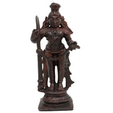 Copper Bala Krishna Idol, Handcrafted Laddu Gopal, Udupi Krishna Murti, Bal Gopal, Govinda Statue for Home Pooja & Spiritual Décor,Brown, 3 Inch, 1 Piece