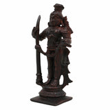 Copper Bala Krishna Idol, Handcrafted Laddu Gopal, Udupi Krishna Murti, Bal Gopal, Govinda Statue for Home Pooja & Spiritual Décor,Brown, 3 Inch, 1 Piece