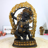 Brass Buddhist Bhairava Idol