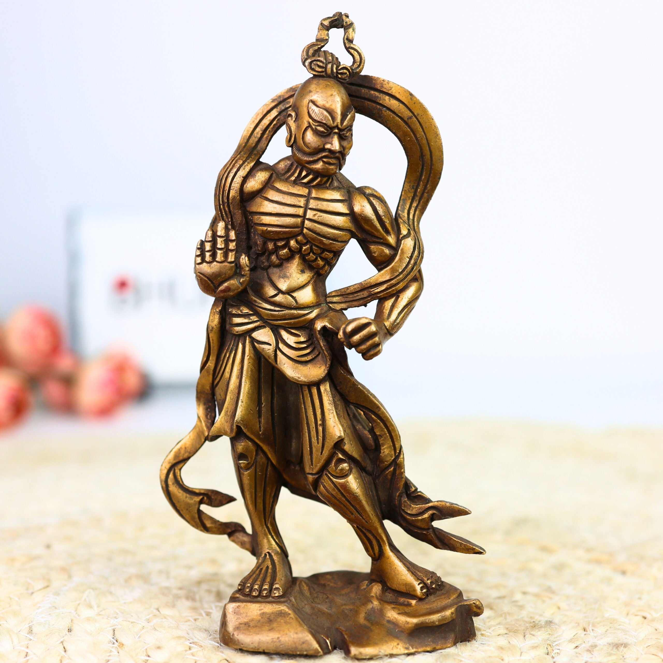 Brass Chinese Heng Ha Idol