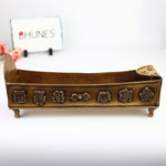 Brass Incense Burner – Traditional Dhoop Dhani & Agarbatti Holder For Pooja & Aromatherapy