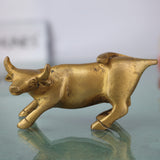 Handcrafted Brass Nandi Bull Sculpture | Vrishabha, Basava, Shiva Vahana Idol for Home, Temple & Vastu