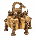 Brass Decorative Boxes, Box, Multipurpose Boxes, Sindoor Boxes, Sindhur Box, Antique, Box