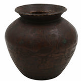 Antique Brass Loota, Lota Poja Cambu, Water Loota, Jal Lota, Poja Cambu, Lotiya, Gangajali Stoup