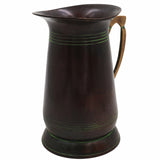 Handcrafted Brass Jug Idol | Peetal Kamandalu Kalash Lota Kumbha Surahi Kudam Pital Jal Patra for Pooja, Decor & Gifting,Brown, 7 Inch, 1 Piece