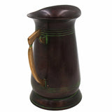 Handcrafted Brass Jug Idol | Peetal Kamandalu Kalash Lota Kumbha Surahi Kudam Pital Jal Patra for Pooja, Decor & Gifting,Brown, 7 Inch, 1 Piece