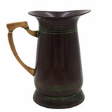 Handcrafted Brass Jug Idol | Peetal Kamandalu Kalash Lota Kumbha Surahi Kudam Pital Jal Patra for Pooja, Decor & Gifting,Brown, 7 Inch, 1 Piece