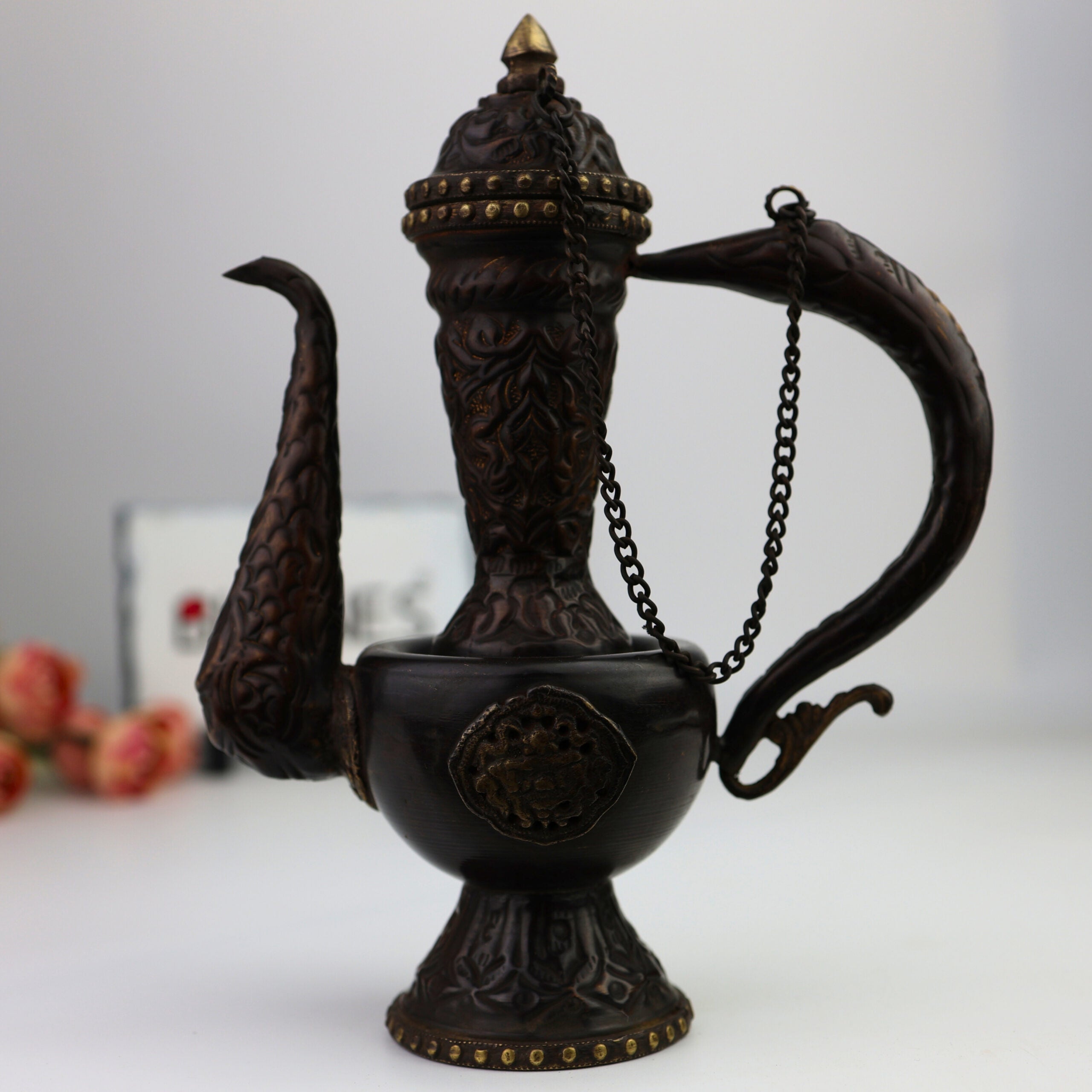 Handcrafted Peetal Brass Kettle Idol