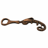 Bhunes Brass Bastar Art Bottle Opener, Tribal Handmande Opener,Gold, 4.5 Inch, 1 Piece