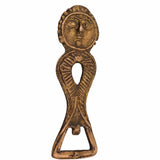 Brass Bastar Art Bottle Opener, Tribal Handmande Opener